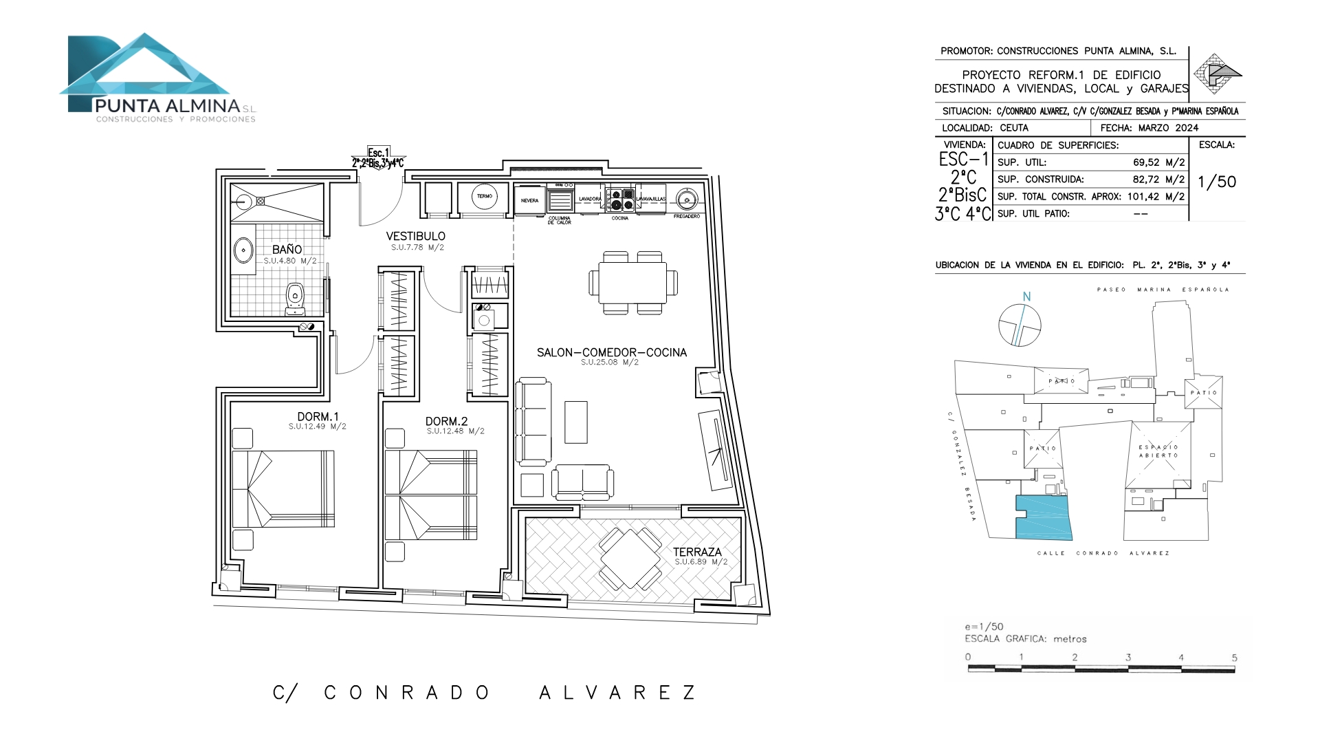 E-1 2º,2ºBis,3ºy4ºC